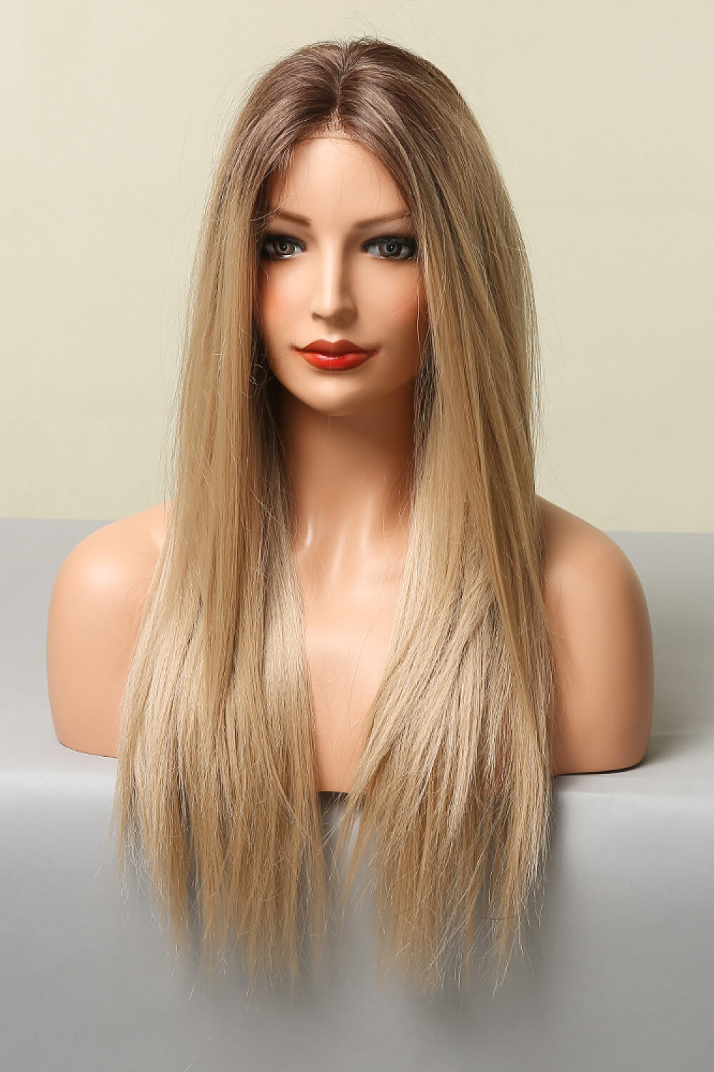 13*2‘’ Lace Front Wigs Synthetic Long Straight 26'' 150% Density