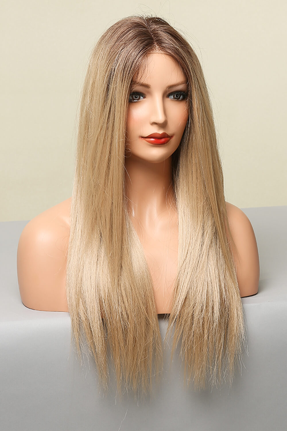 13*2‘’ Lace Front Wigs Synthetic Long Straight 26'' 150% Density
